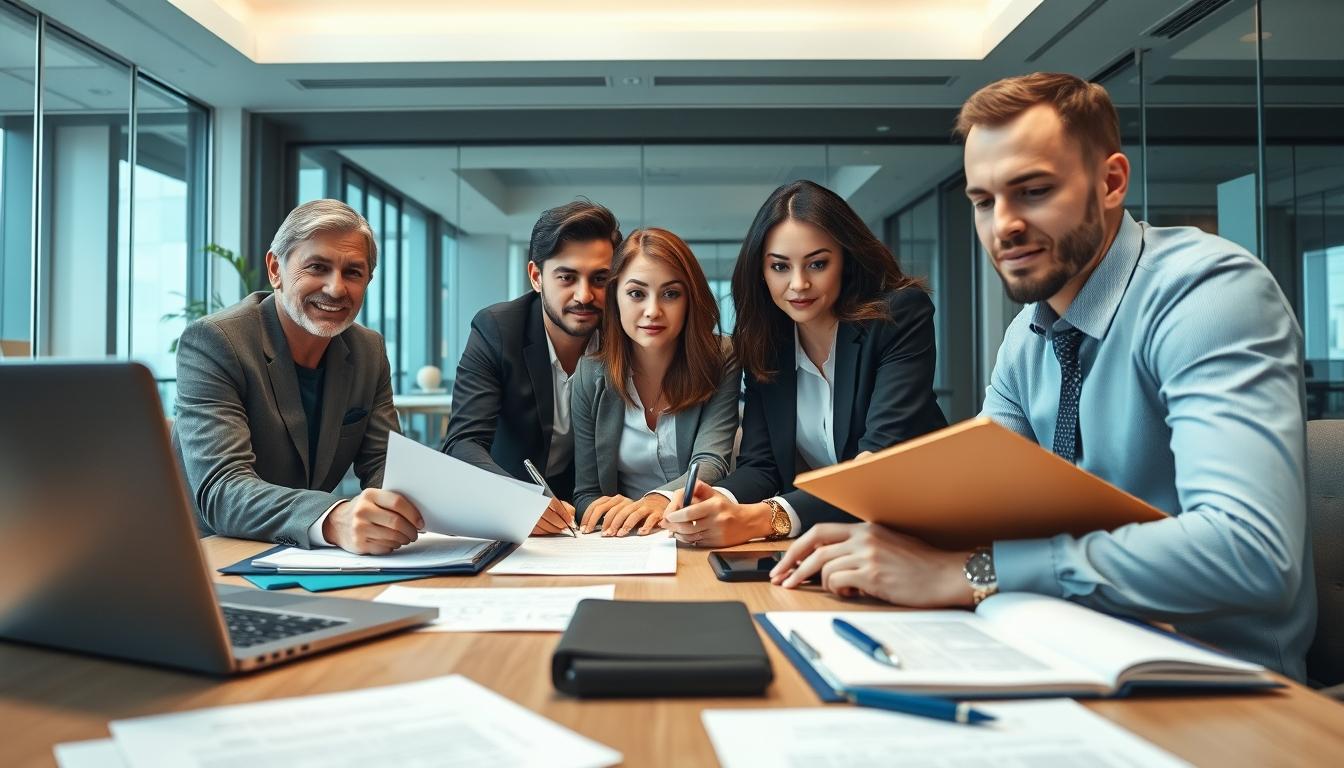 Family elder care planning discussion